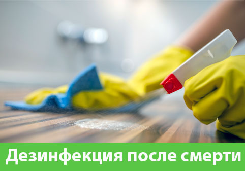 Дезинфекция после смерти в городе Искитим