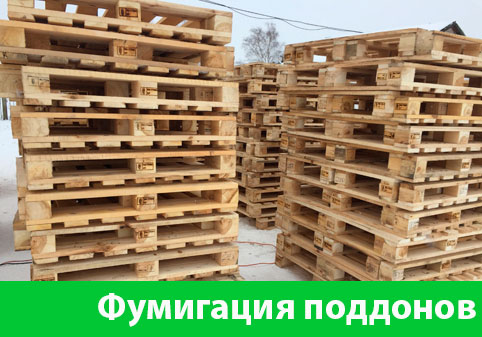 Фумигация поддонов в городе Искитим